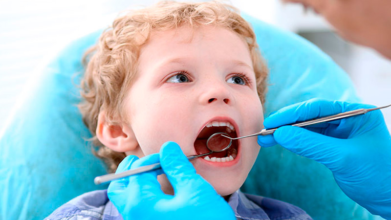 Repair of children's milk and permanent teeth