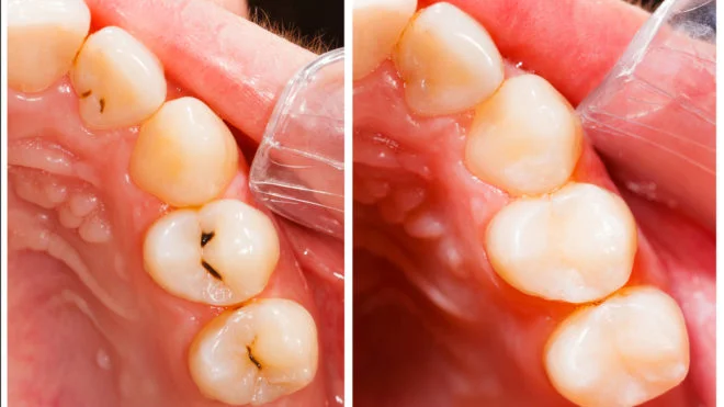 فیشورسیلانت دندان کودکان